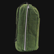 710 Pipes Smoke Shop Dime Bags 14 inch green hempster drawstring tube with padded interior and external zipper pocket