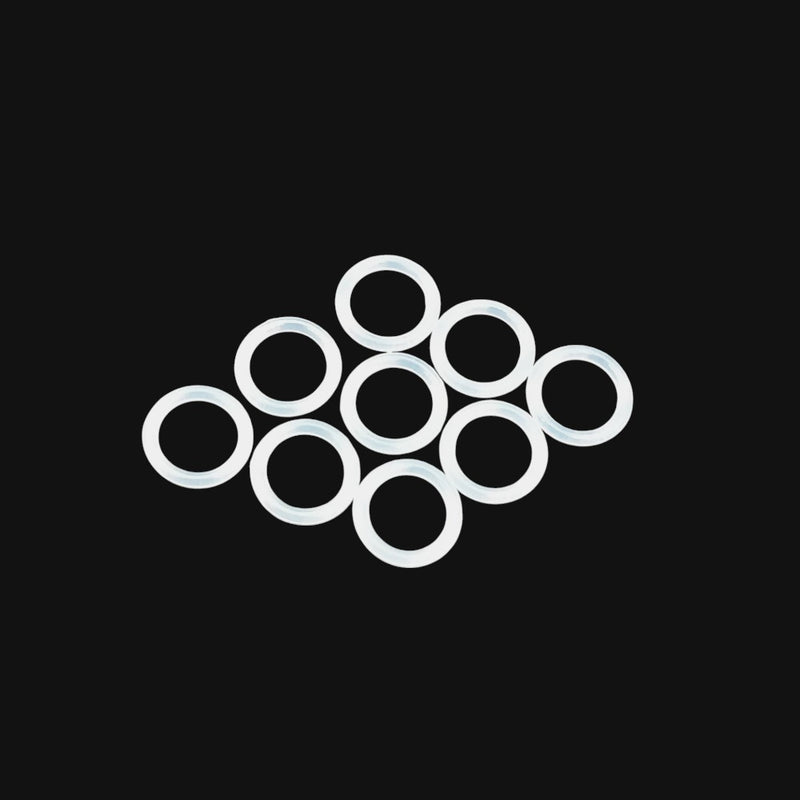 710 Pipes Smoke Shop Huni Badger replacement silicone O-rings in a 10 pack for secure attachment
