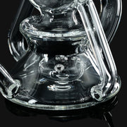 710 Pipes Smoke Shop Kadabra Bubble Bhomber 8-inch clear glass recycler rig with multiple recycling arms