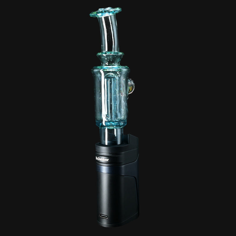 Kadabra Ghost2 UV Milli glass bubbler attachment for Dr. Dabber vaporizer from 710 Pipes Smoke Shop