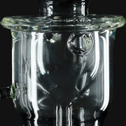 710 Pipes Smoke Shop Kadabra Hourglass Torus Incycler clear glass recycler rig with intricate internal drainage system