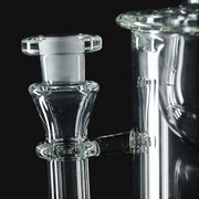 Clear glass 10mm Kadabra Klein Torus dab rig joint detail from 710 Pipes Smoke Shop