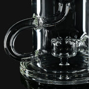 710 Pipes Smoke Shop Kadabra Klein Torus glass rig with 10mm joint and intricate internal percolator design.