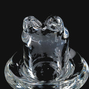 Clear glass Kadabra 2nds Switch 2 spinner cap for dabbing, sold by 710 Pipes Smoke Shop. Made for the Dr. Dabber Switch 2