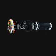Kadabra Switch2 Milli Joystick Cap #3 from 710 Pipes Smoke Shop featuring a colorful glass design and clear stem.