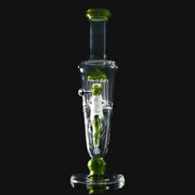 710 Pipes Smoke Shop Leisure Color Accent Venetian Tube bong with neptunium accents