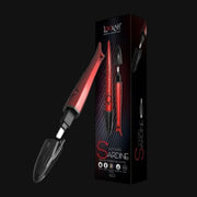 710 Pipes Smoke Shop Lookah Sardine red heated dab tool with ceramic tip and protective cap next to its retail box