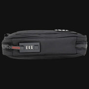 710 Pipes Smoke Shop black smell-proof Omerta The Boss pouch featuring a TSA-approved 3-digit combination lock.