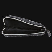 710 Pipes Smoke Shop Dime Bags 7-inch padded pouch in black Hempster fabric with interior zipper pocket
