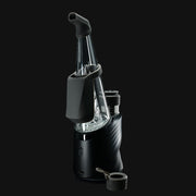 710 Pipes Smoke Shop Peak Pro Travel Pack with black silicone mouthpiece, carb cap, chamber jacket, and tether.