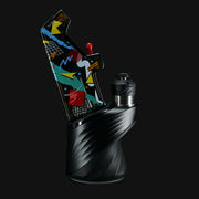 710 Pipes Smoke Shop Hemper Puffco Peak Top with a retro arcade design and colorful geometric patterns.