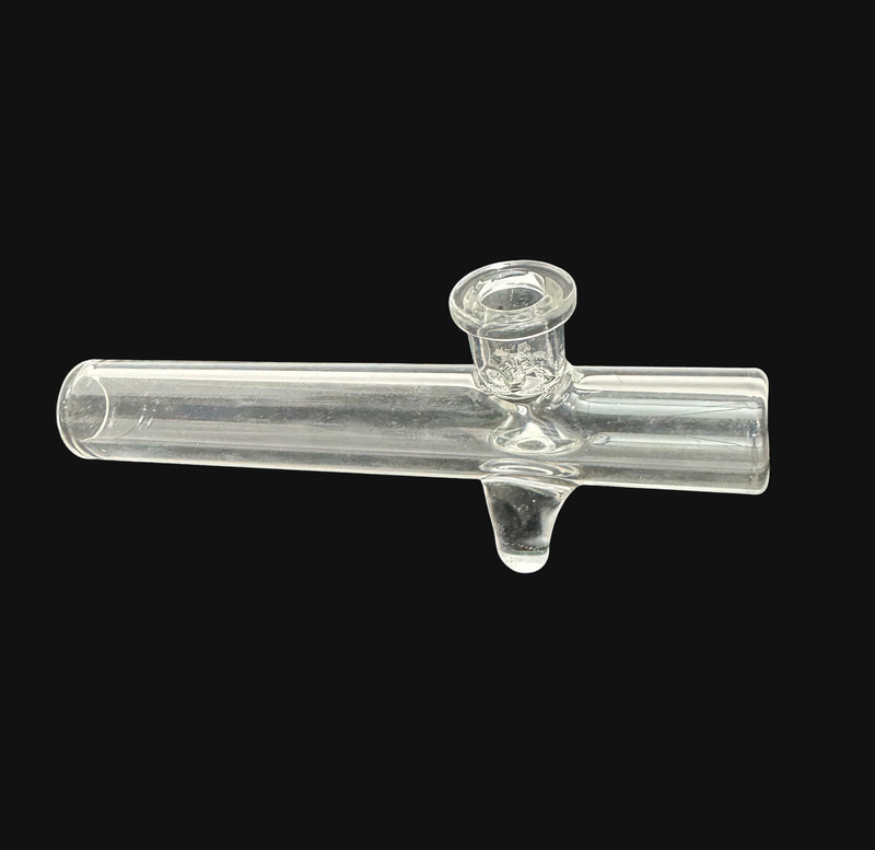 710 Pipes Smoke Shop Puffr clear glass steamroller pipe for portable use