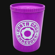710 Pipes Smoke Shop purple hemp Santa Cruz Stash Jar with an air-tight lid and white logo branding.