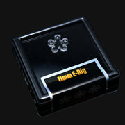 710 Pipes Smoke Shop Black Market Glass 11mm quartz flake terp pearl with 5 rounded blades in a black display case
