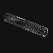 710 Pipes Smoke Shop Campfire Quartz Hollow Pillar for terp slurper bangers with intricate etched glass design