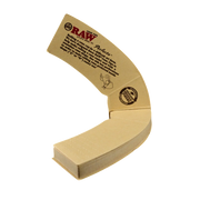 710 Pipes Smoke Shop RAW Perfecto cone tip booklet with perforated unrefined paper for easy rolling
