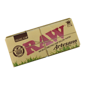710 Pipes Smoke Shop RAW Artesano organic hemp rolling paper kit with integrated tray and tips in king size slim
