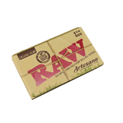 710 Pipes Smoke Shop RAW Artesano 1 1/4 size organic hemp rolling paper kit with integrated tray and tips