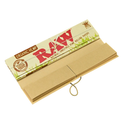 710 Pipes Smoke Shop RAW Organic Hemp Kingsize Slim rolling papers with 32 unrefined natural fiber leaves
