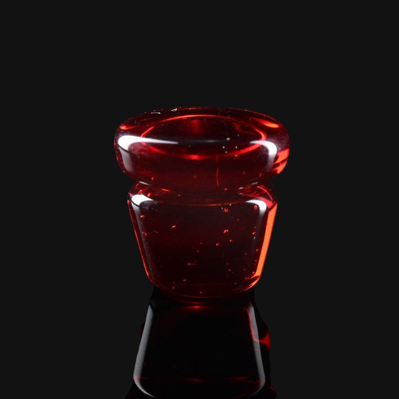 710 Pipes Smoke Shop red glass Peak Pro oculus cap by Zombie Hand Studios