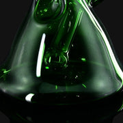 710 Pipes Smoke Shop T_Tree Glass Ruffer green glass jammer with a sleek, durable design for smooth filtration.