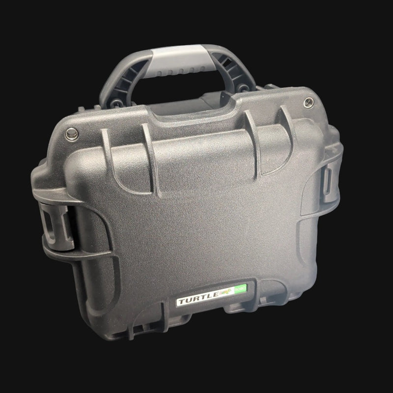 710 Pipes Smoke Shop Turtle Case 509D large black protective hard shell carrying case with handle