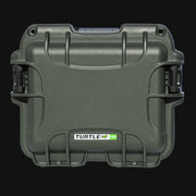 710 Pipes Smoke Shop Turtle Case 509 olive green waterproof impact-resistant storage case with stainless hardware