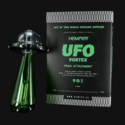710 Pipes Smoke Shop green glass UFO Vortex Puffco Peak attachment.