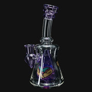 710 Pipes Smoke Shop Windstar Glass Purple Booty jammer with mosaic cone percolator and 10mm joint.