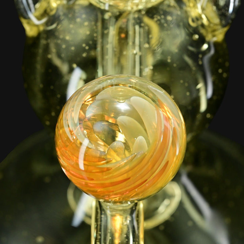 710 Pipes Smoke Shop Wiscokid Klein Recycler Terp Trophy in Serum CFL glass with 10mm joint.
