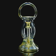 710 Pipes Smoke Shop 10-inch Wiscokid lantern glass dab rig with a 10mm joint and unique lantern-shaped design.