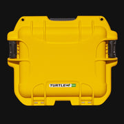 710 Pipes Smoke Shop Turtle Case 509 in bright yellow, a waterproof and impact resistant protective storage case.