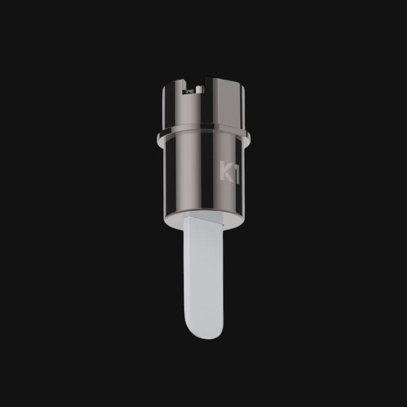 710 Pipes Smoke Shop YoCan Blade replacement tip with metallic finish and white heating element