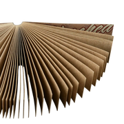 710 Pipes Smoke Shop Zig Zag unbleached paper filter tips fanned out in a 50 count pack