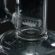 Clear glass Zombie Hand stemline percolator on a Nemo water pipe from 710 Pipes Smoke Shop
