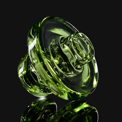 710 Pipes Smoke Shop Zombie Hand Studios green glass terp slurper cap for dabbing