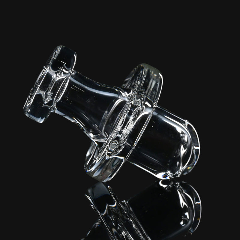 710 Pipes Smoke Shop clear glass Zombie Hand Studio XL spinner cap for 25mm and 30mm quartz bangers.
