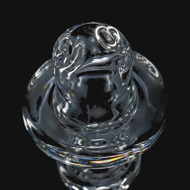 710 Pipes Smoke Shop clear glass Zombie Hand Studio XL spinner carb cap for 25mm and 30mm quartz bangers
