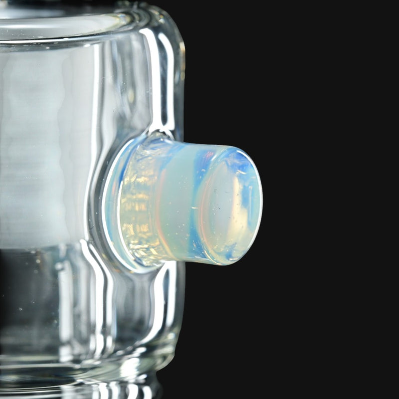 710 Pipes Smoke Shop Zombie Hands 18mm dry catcher featuring clear borosilicate glass.