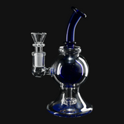 7" Phoenix Star Water Pipe blue