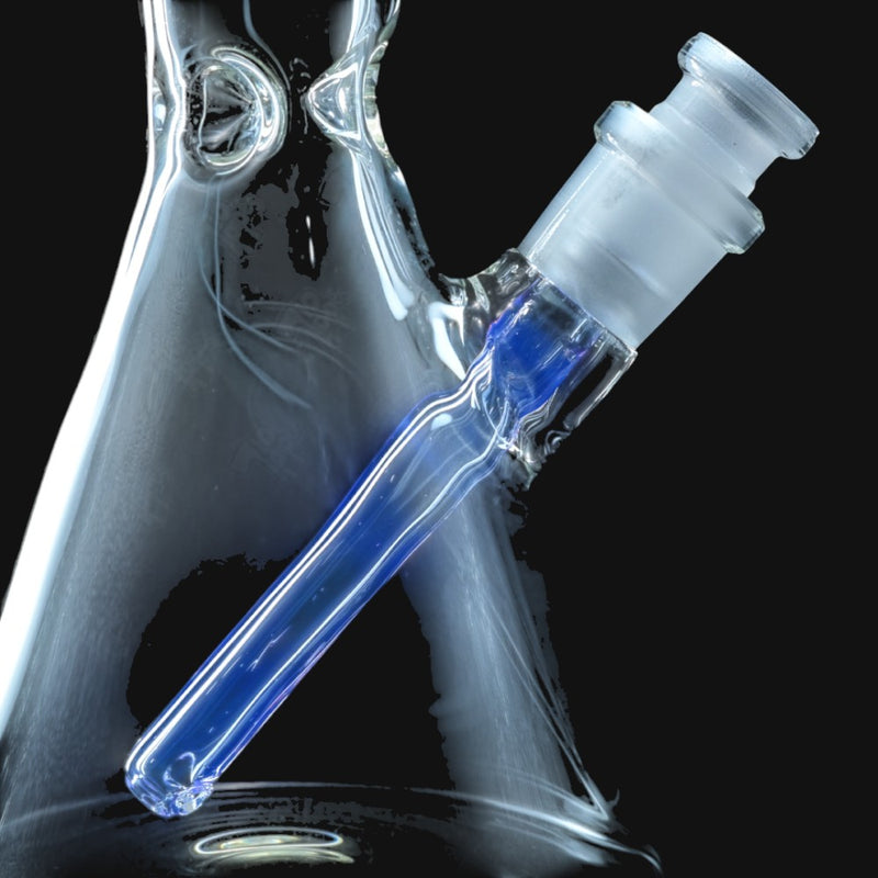 Spaceman Glass Purple Downstem