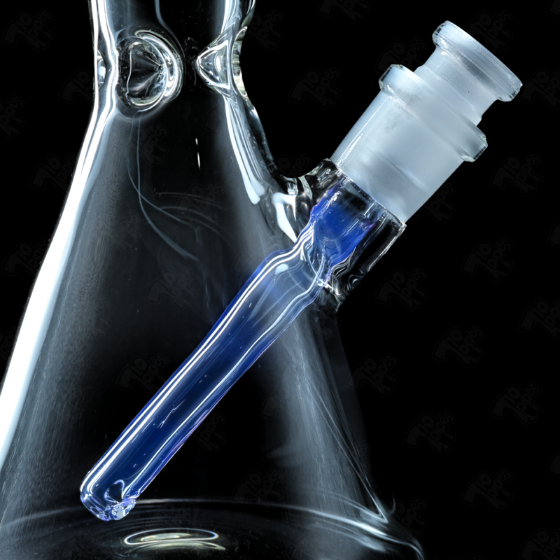 Spaceman Glass Purple Downstem