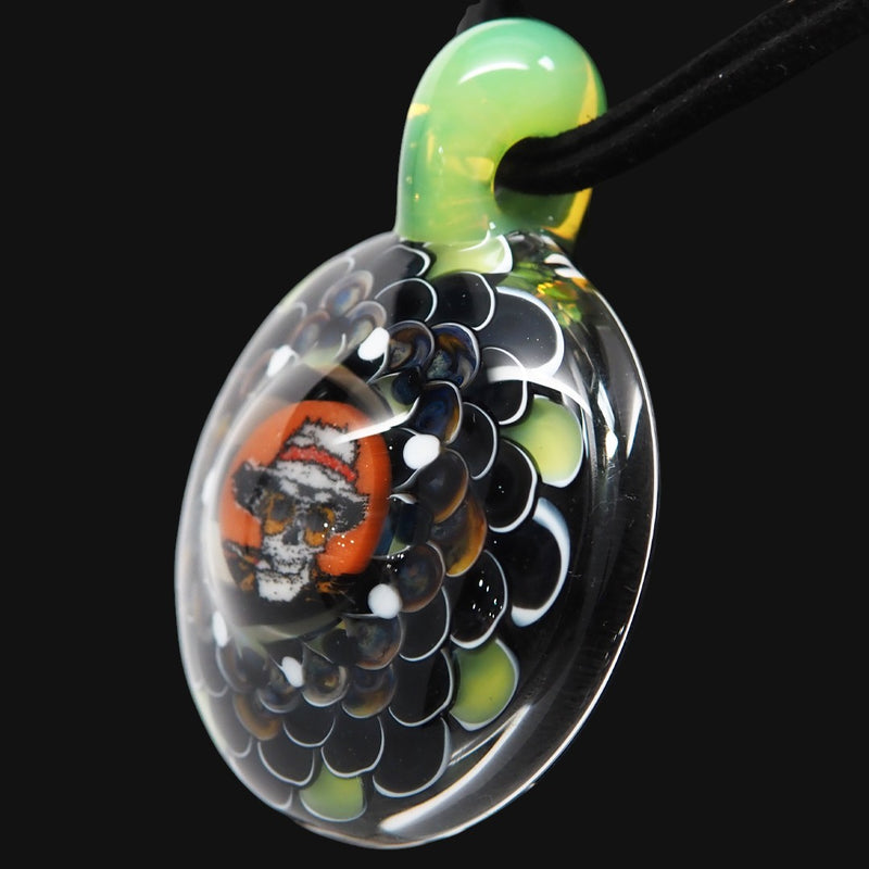 JuJu Glass Hunter S. Thompson Dotstack Pendant #1