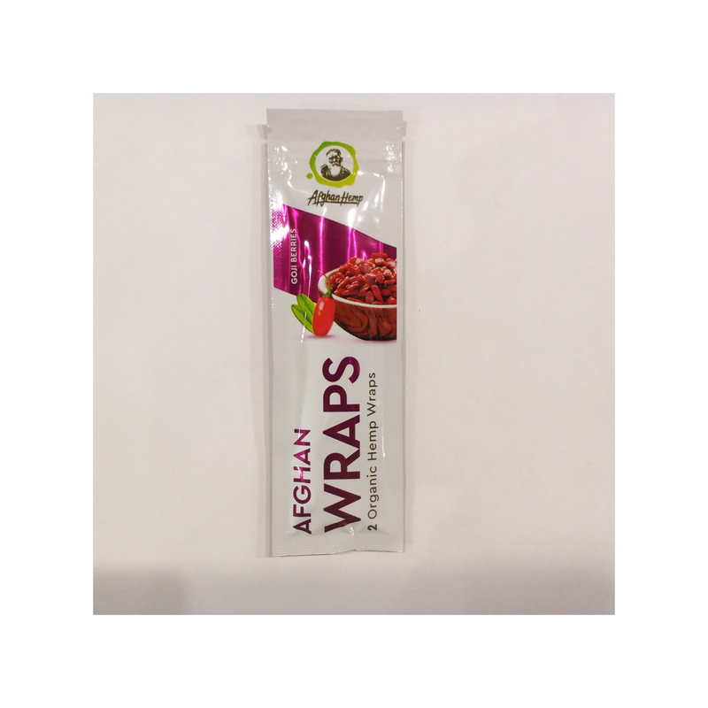 Afghan Wraps Hemp Goji Berries