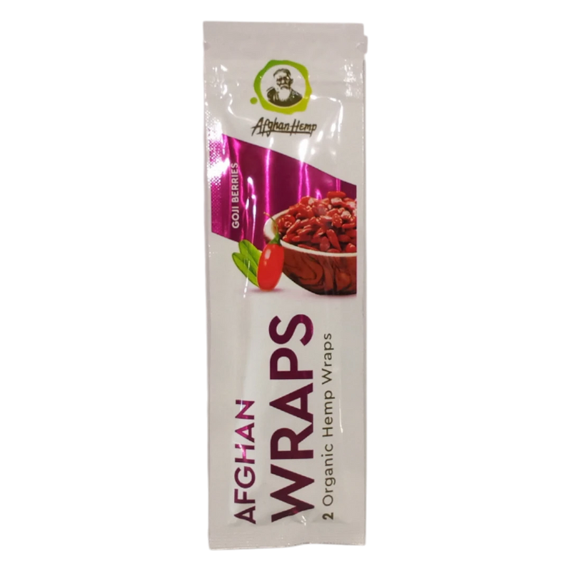 Afghan Wraps Hemp Goji Berries