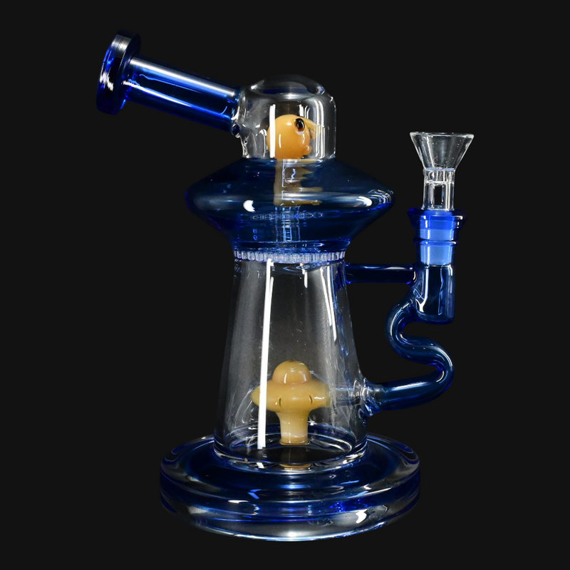 Alien Space Ship Water Pipe 7.7"