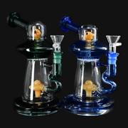 Alien Space Ship Water Pipe 7.7"