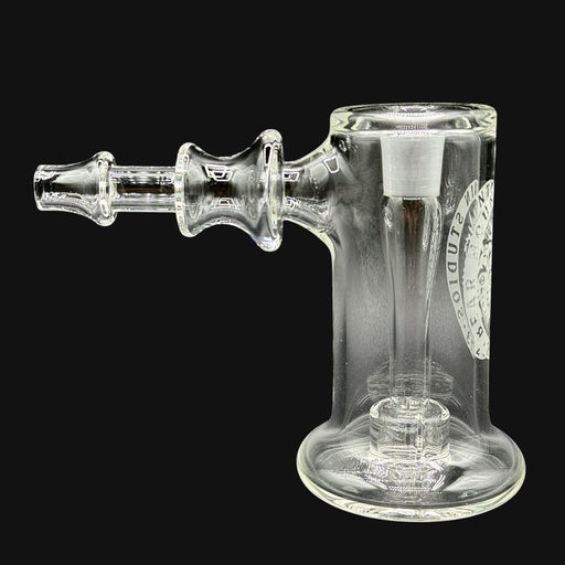 710 Pipes Smoke Shop Bear Mountain Studios Terp Hammer 14mm clear glass dab rig with matching bubble cap