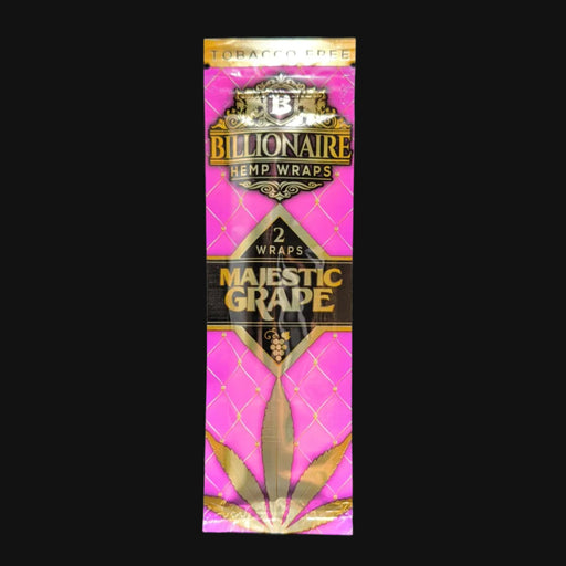 Billionaire Hemp Wraps 2pk grape