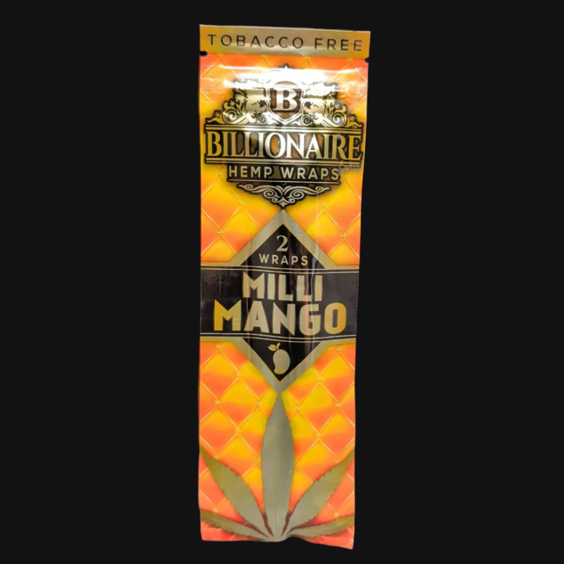 Billionaire Hemp Wraps 2pk mango